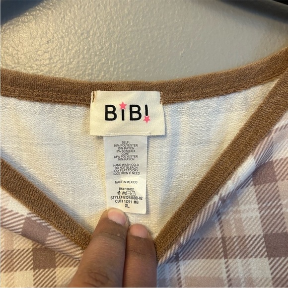 Bibi Plaid sweater - Picture 6 of 6